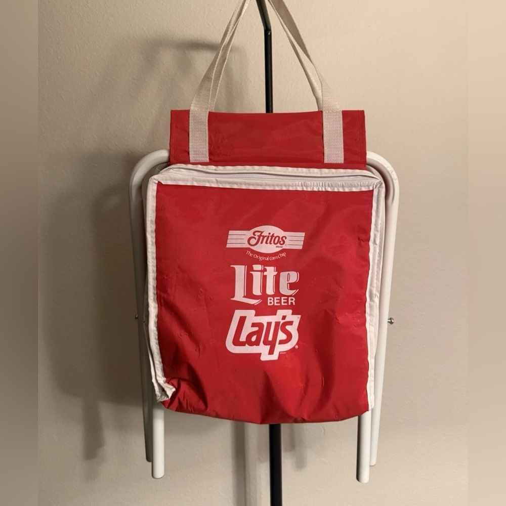 Red Fritos Lite Beer Lays Cooler Bag